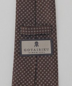 GOTAIRIKU GOTAIRIKU別注【日本製】シルク ネクタイ_小紋柄