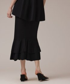 GRACE CONTINENTAL ティアードニットスカート