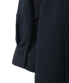 Green Parks ミディ丈ミリタリーシャツワンピース