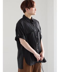 Te chichi Wポケット5分袖オーバーシャツ《2026 SUMMER LOOK item》