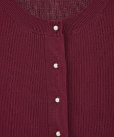 earth music&ecology 【接触冷感】ペプラムニットカーディガン