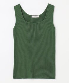 ANY 【洗濯機可能】タンクトップリブニット