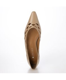 MODE ET JACOMO <carino>レーザーカットフラットパンプス