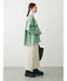 Green Parks ・ＲＡＹ　ＣＡＳＳＩＮ　ロゴｐｔカラーステッチスウェット