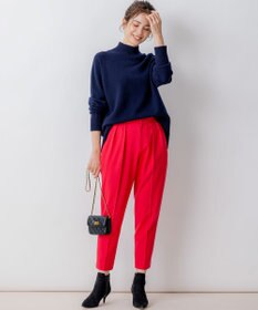 組曲 【8色展開・WEB限定】ウールカシミヤミックス ハイネック ニット