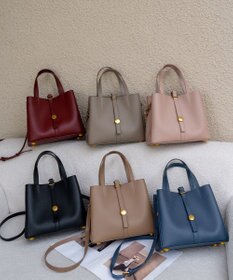 style code ［RICKERS/リッカーズ］ナチュラルレザーアオリハンドバッグ