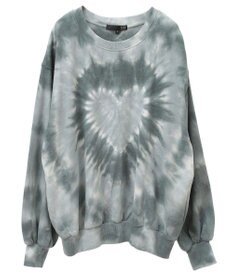 Green Parks ・ＳＵＧＡＲ　ＳＰＯＯＮ　ハートタイダイスウェット