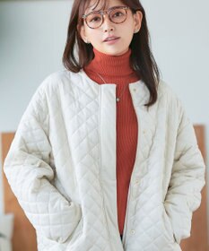 Tiaclasse L 【新色追加・洗える】リブタートルニット