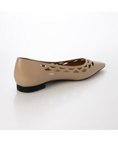 MODE ET JACOMO <carino>レーザーカットフラットパンプス