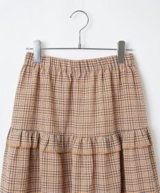 WEGO 【ウエストゴム】フリルティアードボリュームスカート