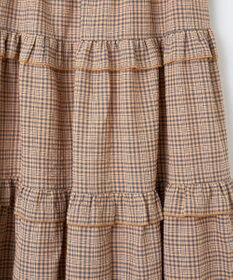 WEGO 【ウエストゴム】フリルティアードボリュームスカート