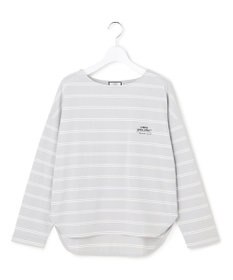 J.PRESS YORK STREET 【WOMEN】ボーダードルマンスリーブ バスクシャツ