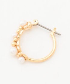 ICB メタルパールコンビピアス