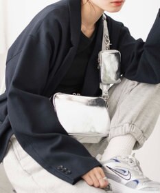 WEGO ポーチ付きスクエアショルダー