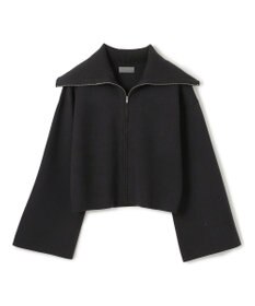 uncrave カシミヤブレンドニット ジップアップブルゾン