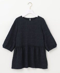 ANY SIS 【洗える】フラワーフクレジャガード ブラウス