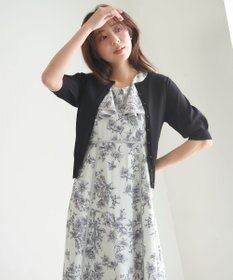 Feroux 【接触冷感・UVカット】ハーフスリーブ カーディガン