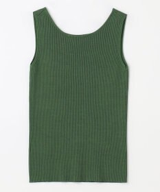 ANY 【洗濯機可能】タンクトップリブニット