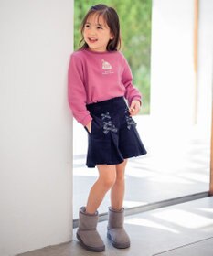 ANY KIDS 【春まで主役】アニマル発泡プリントトレーナー