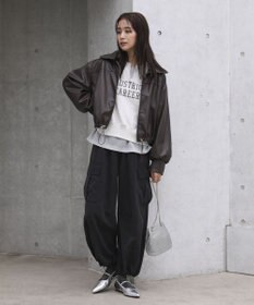 Green Parks リメイクロゴスウェット