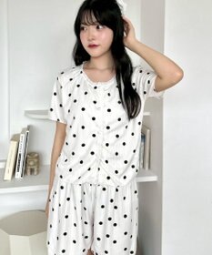 WEGO 総柄セットアップルームウェア