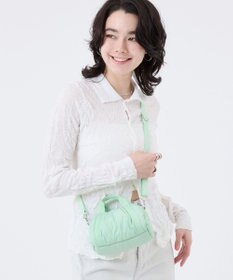 LeSportsac SHEEN MINI DUFFEL/クラウディーセージ