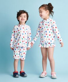 MIKI HOUSE HOT BISCUITS 【ミキハウス】【80-130cm】 ラッシュガード