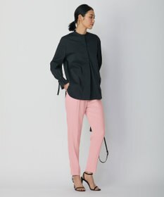 ICB 【洗える】エコナイロンストレッチ プルオーバーブラウス