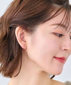 Phoebe 【K10】プチオーバルピアス/BOXつき