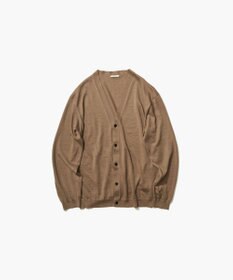 ATON RAMIE CASHMERE | Vネックニットカーディガン - UNISEX