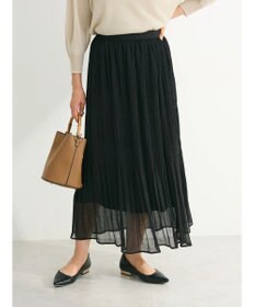 Green Parks マジョリカプリーツスカート