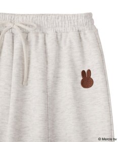 earth music&ecology 【予約】miffy/earth 刺繍スウェットパンツ