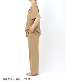 une nana cool 【綿100%】70/2 天竺 半袖開襟パジャマ MADE WITH LIBERTY FABRIC