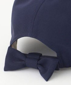 23区GOLF 【WOMEN】取り外し可能なリボンで印象をチェンジ！アタッチリボンキャップ