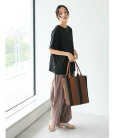 CRAFT STANDARD BOUTIQUE 接触冷感/抗菌防臭/ 前後2WAY半袖スクエアネックTee