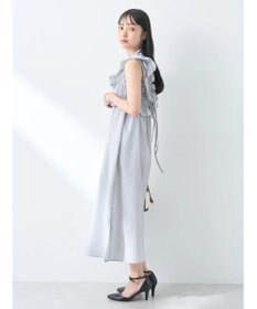 earth music&ecology ＳＥＴ２点シャーリングビスチェ×シャツワンピース