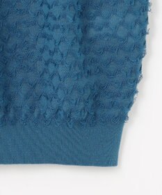 自由区 【カトリエムブーケ】Jacquard coupe シアージャカードニット