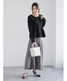 Te chichi タックポケットワイドクロップトパンツ