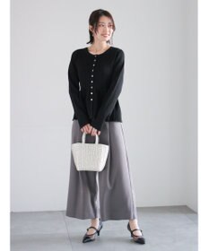 Te chichi タックポケットワイドクロップトパンツ