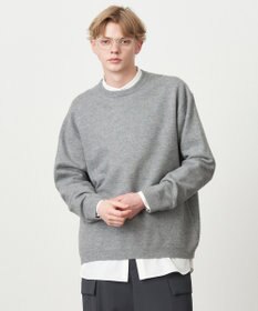ATON FINE WOOL MELTON | クルーネックセーター - UNISEX