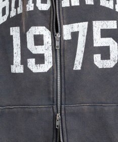 WEGO 裏起毛ファーフードBIGZIPパーカー