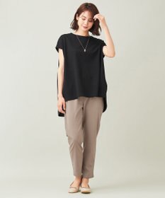 ANY 【接触冷感】秋メキバックフレア カットソー