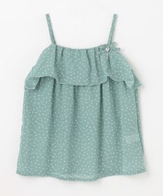 組曲 KIDS 【110-140㎝】ドットキャミ＋TシャツSET