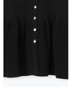 Te chichi 前後2WAYペプラムカーディガン