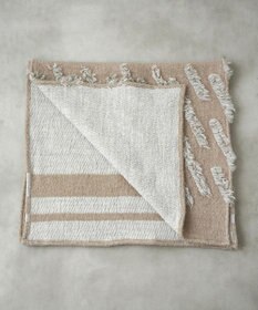 POLS ジャガード織 ウールカットジャガード　ストール