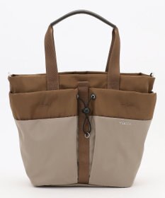 Y'SACCS ドローストリング コンビカラー2WAYトート