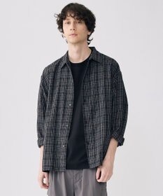 UNFILO MENS イージーケア エアリーシアーシャツ