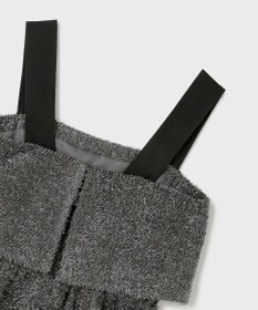 GRACE CONTINENTAL カットジャガードサロペット