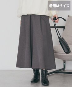 AMERICAN HOLIC 【選べる丈】ギャザーウールライクスカーチョ