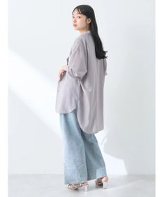 earth music&ecology ウ゛ィンテージボタンフロントポケットシャツ